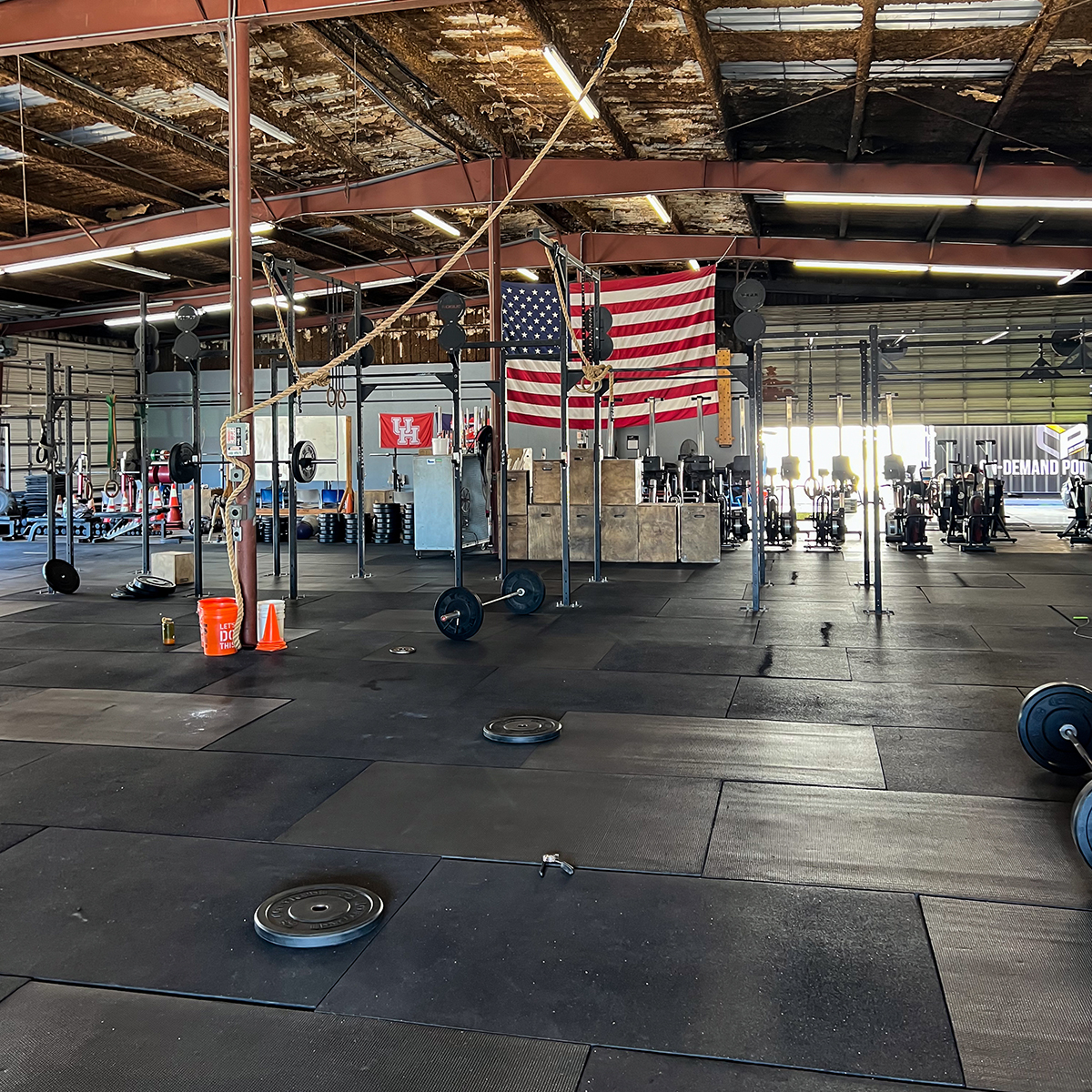 A picture of my weightlifting gym